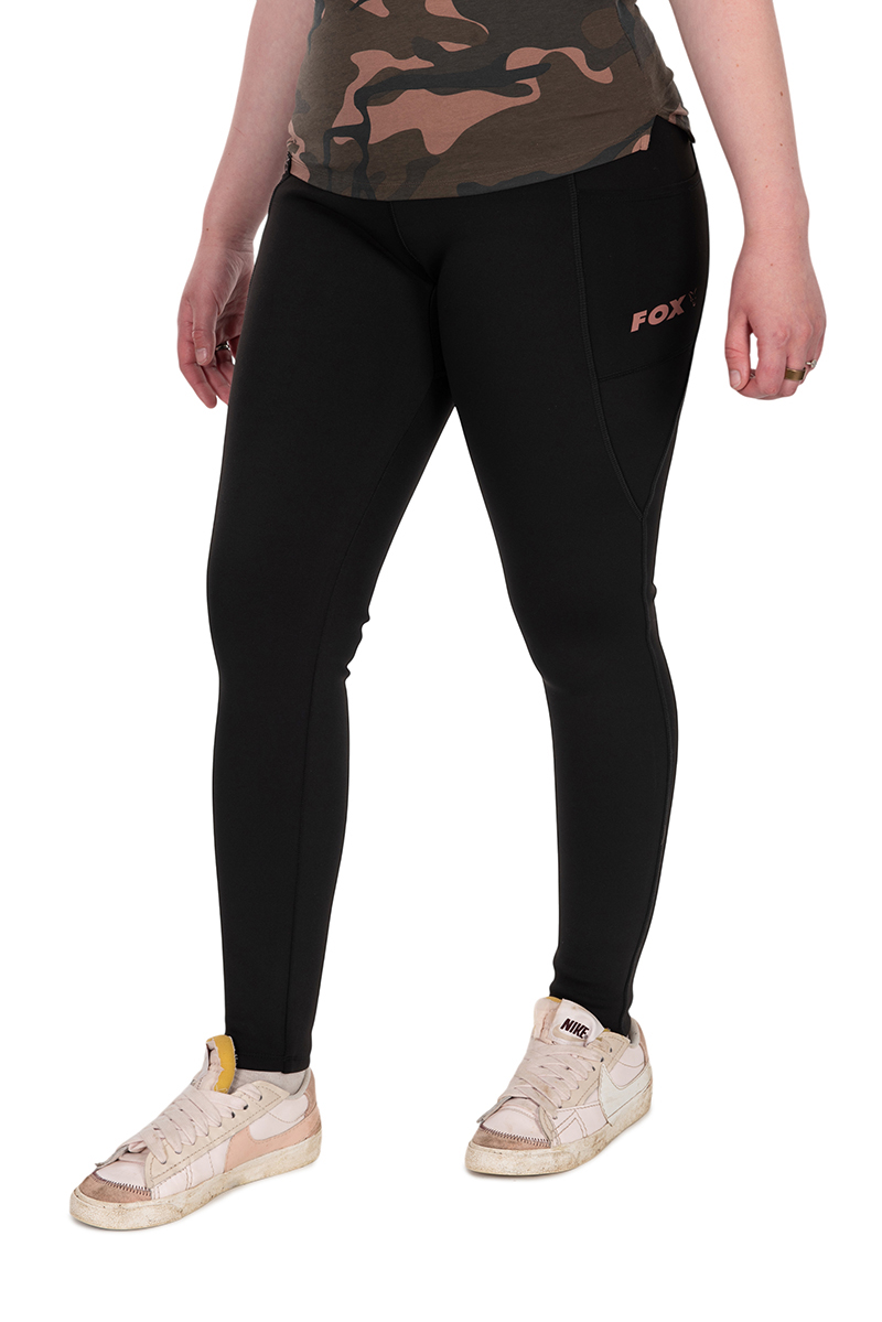 Fox Women's Black Lined Leggings – Obrázok 2