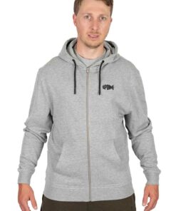 Spomb™ Grey Zipped Hoody