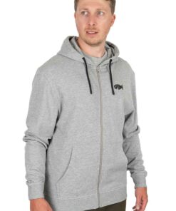 Alternative view of Spomb™  Grey Zipped Hoody