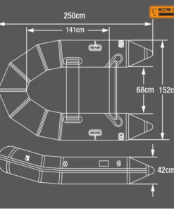 Alternative view of EOS 250 Boat