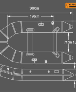 Alternative view of EOS 300 Boat