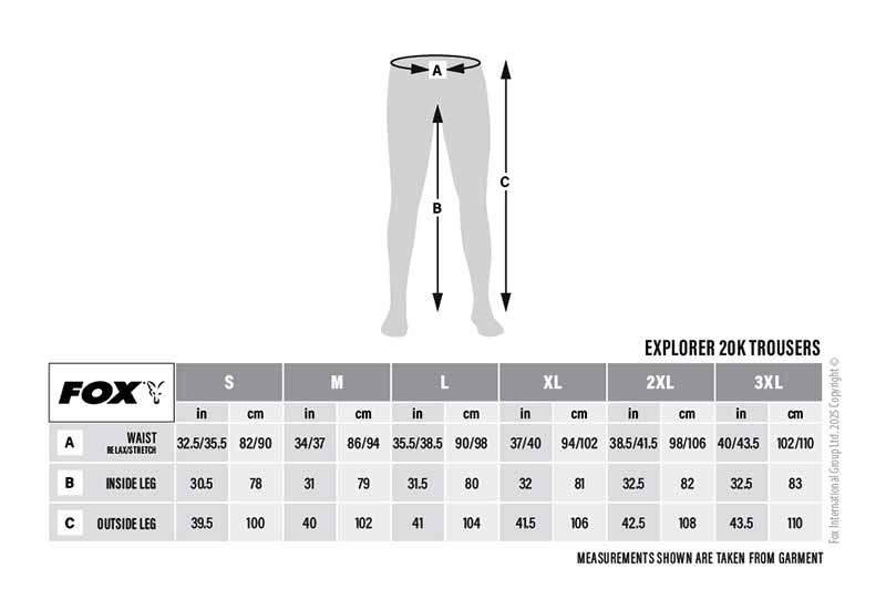 Fox Explorer 20K Trousers – Obrázok 5
