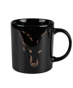 Fox Black & Camo Head Ceramic Mug