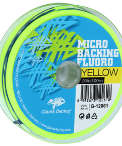 Giants fishing Micro Backing Fluoro-Yellow 20lb/100m