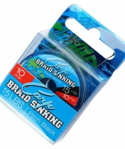 Giants fishing Spletaná šnúra Carp Braid Sinking 25lbs / 10m Pitch Black