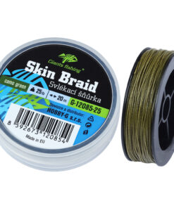 Giants fishing Svlékací šnůra Carp Line Skin Braid Camo green, 20m