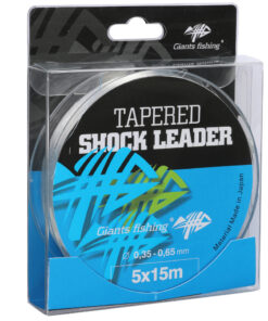 Giants fishing Ujimaný šokový vlasec Tapered Shock Leader 5 x 15 m / 0,35 - 0,65 mm