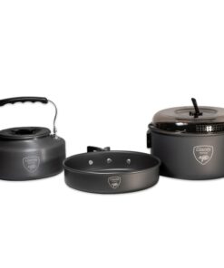 Giants fishing Sada riadu s kanvičkou 3 Piece Pan & Kettle Set