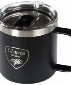 Giants fishing Nerezový thermo hrnček Black Stainless 400ml