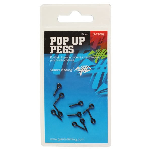 Giants fishing Kolíček s očkom Pop Up Pegs, 10ks