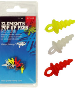 Giants fishing Kolíček s očkom Elements Pop Up Pegs Mix Colour,12ks