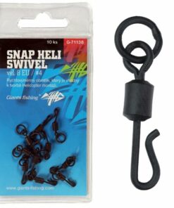 Giants fishing Otočný obratlík Swivel Snap Heli, UK.4 (vel.8 EU)/10ks
