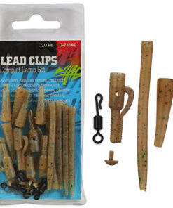 Giants fishing Kompletná sada na bočné olovo Lead Clips Complet Camo Set