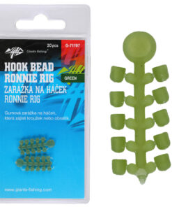 Giants fishing Zarážka na háček Hook Bead for Ronnie Rig Green 20ks