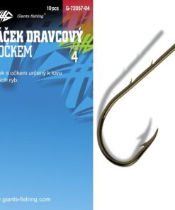 Giants fishing Háčik dravcový s očkom 10ks