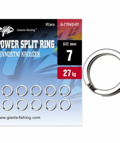 Giants fishing Pevnostný krúžok Power Split Ring 10ks