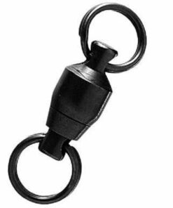 Hell-Cat Obračkový s ložiskom Swivel Bearing Black 100lb/60kg (3ks)