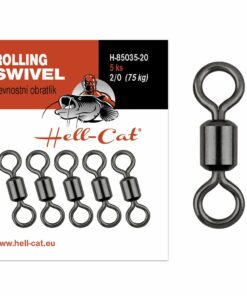 Hell-Cat Pevnostný obratlík Power Rolling Swivel 5ks