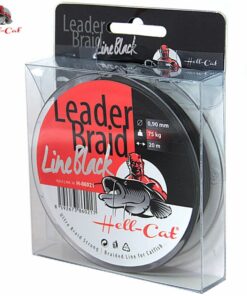 Hell-Cat Pletená návazcová šnúra Leader Braid Line Black 20m