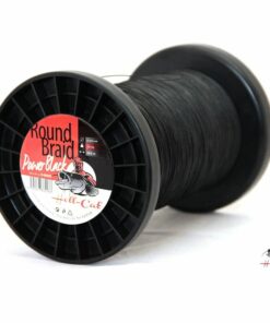 Hell-Cat Pletená šnúra Round Braid Power Black 1000m