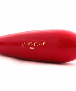 Hell-Cat Podvodný splávok zvukový červený