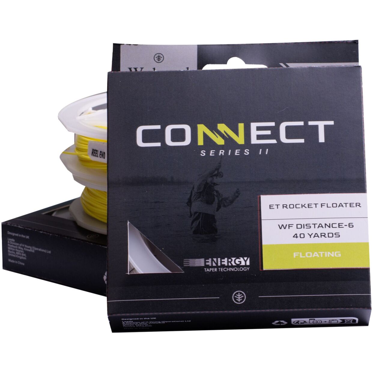 Wychwood muškařská šnúra Connect séria 2 Energy Taper Hoverer WF#6, 90ft