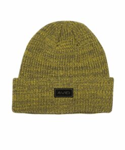 Avid Marl Knit Beanie – Yellow