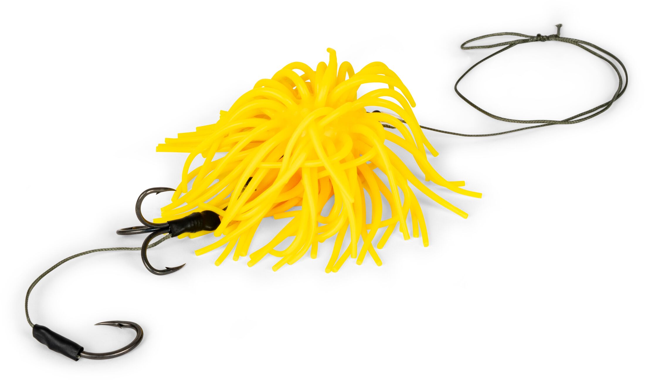 Black Cat Real Worm Teaser 120g Yellow Evo – Obrázok 2