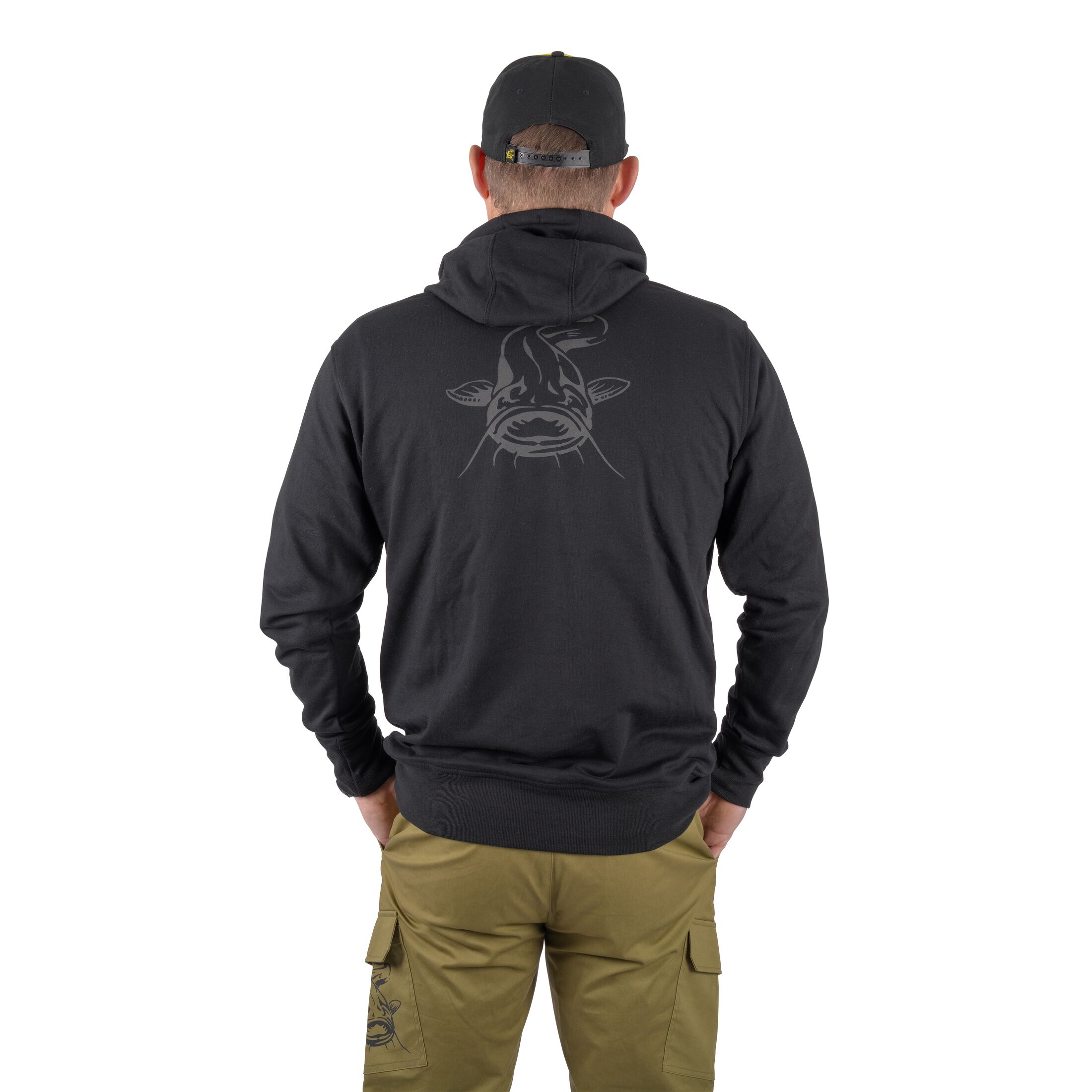 Black Cat Black Hoody Small – Obrázok 2